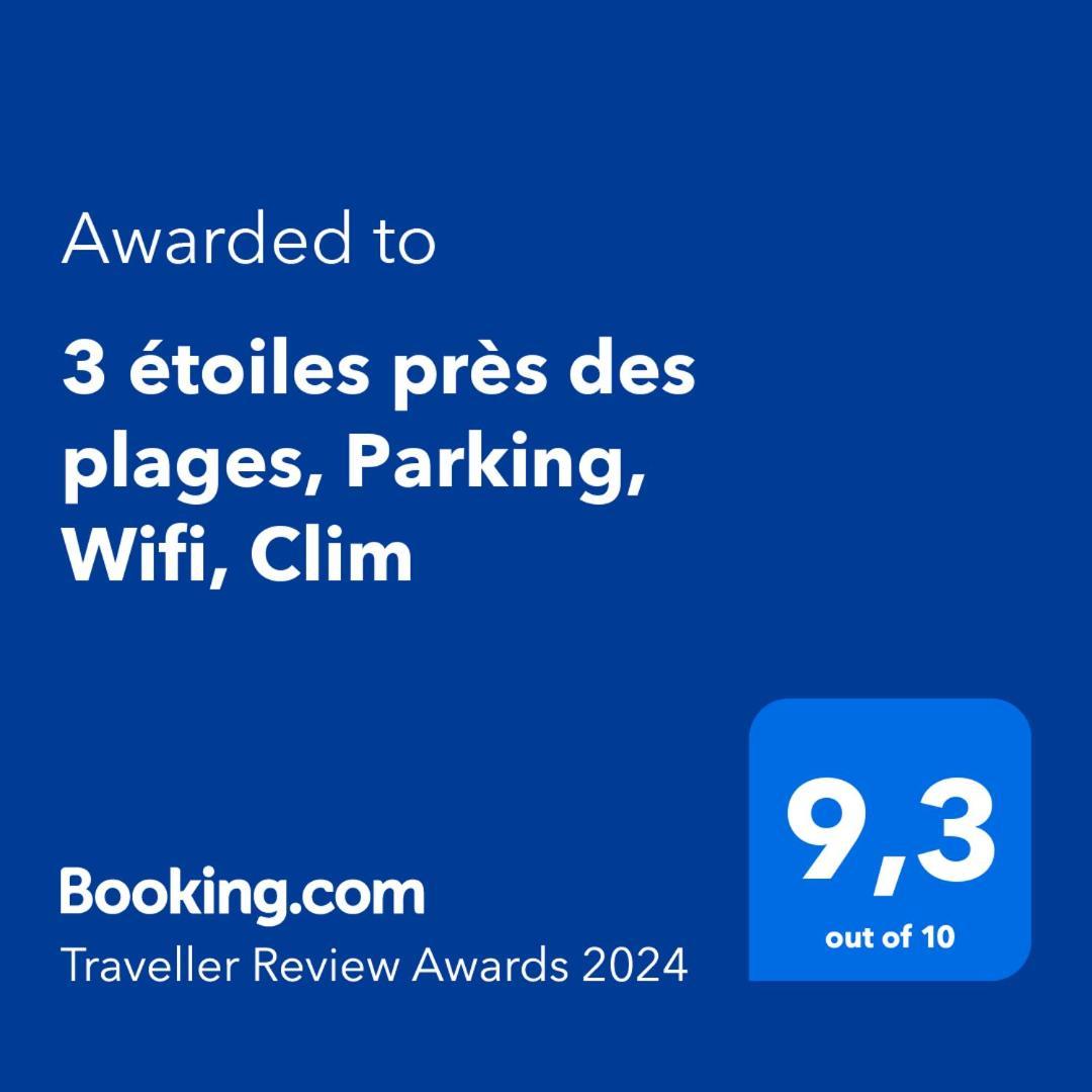 Villa 3 Etoiles Pres Des Plages, Parking, Wifi, Clim Sauvian Екстериор снимка